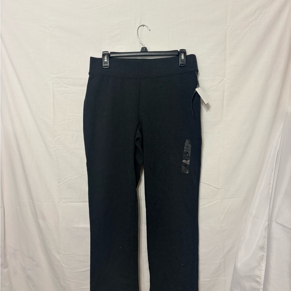 NWT Black Straight-Leg Pants